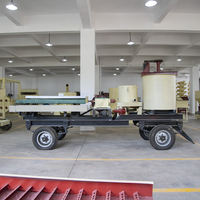 Concentrateur d'or centrifuge industriel mobile de type JXSC