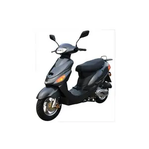 2022 Hochleistungs-50-cm3-Gas-Motorroller mit großer Reichweite Zuverlässige Qualität EPA DOT Model Motor Moped