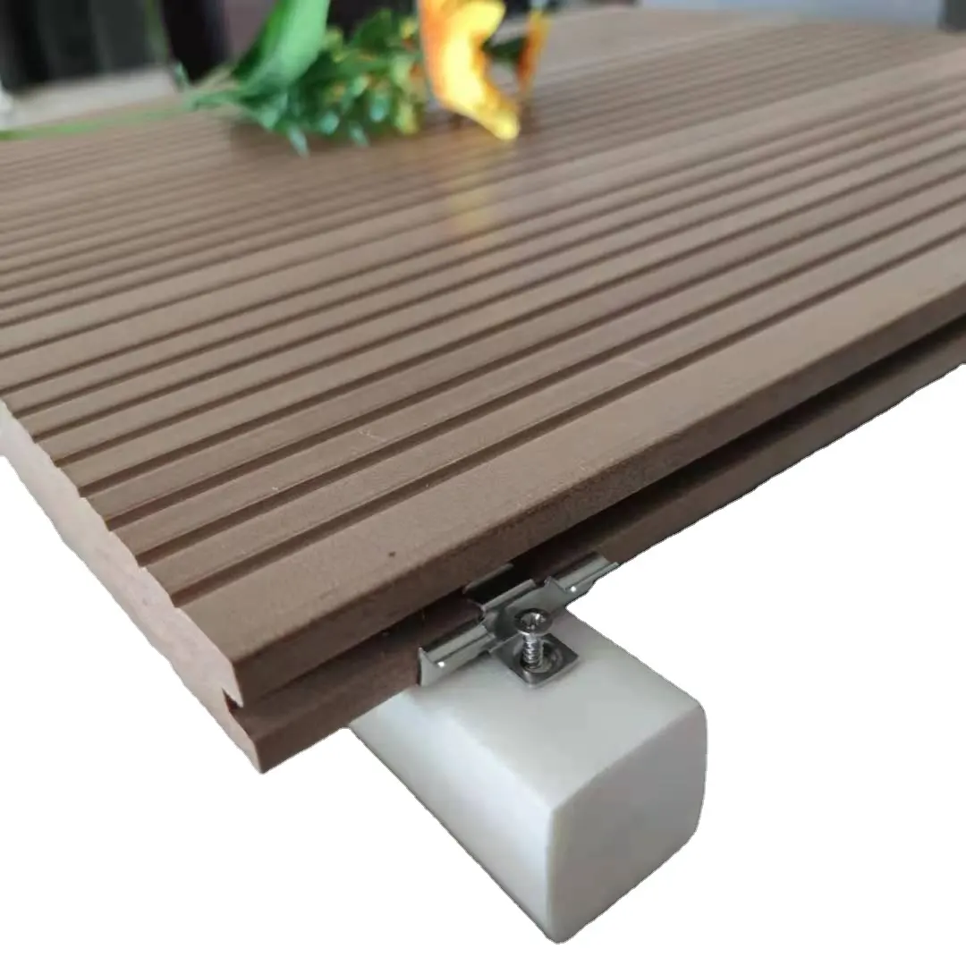 Anti-Rutsch-Rillen-Design Boardwalk Decking Holz Massiv plastik Boardwalk Decking Kunststoff Holz Decking