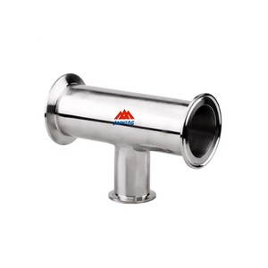 1-1/2 ''thép không gỉ SUS304 cấp thực phẩm giả mạo bằng TEE kết nối với bề mặt mịn áp suất thấp - Product Image 3