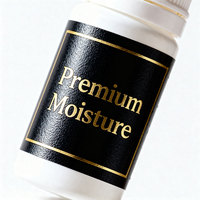 Impression personnalisée d'étiquettes adhésives étanches en PE pour emballage de liquide de gouttes pour les yeux 500 autocollants de produits de santé