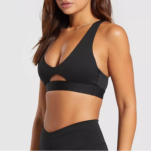 <span class=keywords><strong>2025</strong></span> Tùy Chỉnh Lớn Vú Chống Sốc Thời Trang Thể Thao Áo Ngực Của Phụ Nữ Thiết Kế Rỗng Đẹp Trở Lại Tập Thể Dục Vest Cao Sức Mạnh Yoga Áo Ngực - Product Image 5