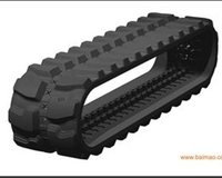 Chenille en caoutchouc de haute qualité fabriquée en Chine pour mini-excavatrice, petite pelle