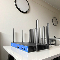 Routeur Wi-Fi 6 double bande 2,4G & 5,8G LTE 5G Gigabit 1000M 3000Mbps 802.11ax OpenWrt avec 1 Go DDR4, USB 3.0, VPN, QoS et double carte SIM pour commande en gros