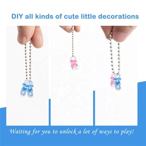 50 <span class=keywords><strong>Chupetes</strong></span> de Plástico de 0.86 Pulgadas para Baby Shower, Juego de Revelación de Género, Recuerdos para Fiesta, Decoración de Mesa, Regalo para Fiesta - Product Image 3
