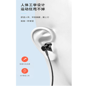 Sports Earphones Neckband Bluetooth <b>With</b> Tf Card Support Button <b>Control</b> For Running And Workout IPX5 Waterproof - Product Image 2