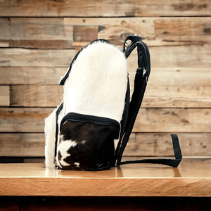 Genuine Cow Hair <b>Backpack</b> Fashion Casual School Travel Bag Lightweight Multi Pocket <b>Backpack</b> - Product Image 3