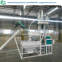 Moulin à farine de maïs grain machine de broyage ligne de production de broyage de farine de blé machine équipement usine