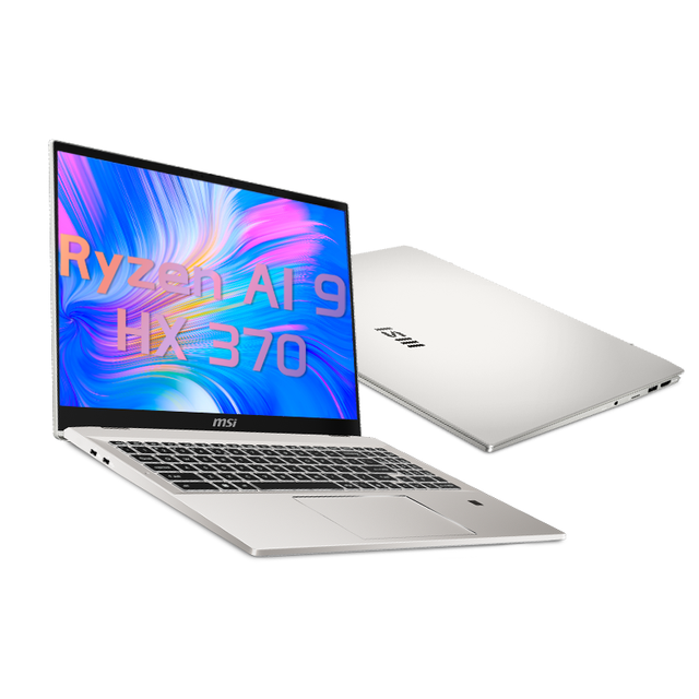 Factory Direct Price MSI Prestige 16 AI+ Ryzen AI370 Edition 2024 Laptop Gamer 16:10 3840x2400 OLED-4K 16 Inch Gaming Laptop