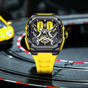 Montres à quartz pour homme, nouveau modèle V12, style baril de vin, lumineuses, étanches, tendance, livraison directe. - Product Image 4