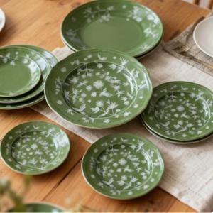 Porcelain Restaurant Round Dinner <b>Plate</b> Glazed Stoneware Steak <b>Plates</b> <b>Ceramic</b> Dinnerware Sets - Product Image 2