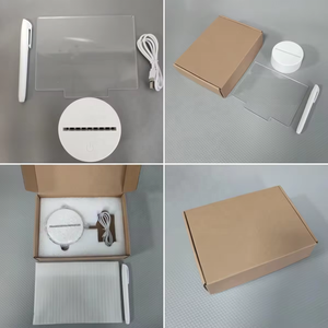 USB cung cấp điện Acrylic bảng hiển thị tin nhắn với bút trong suốt tự làm Lưu ý Hội Đồng Quản trị vài bảng tin ban đêm ánh sáng đèn bàn - Product Image 4