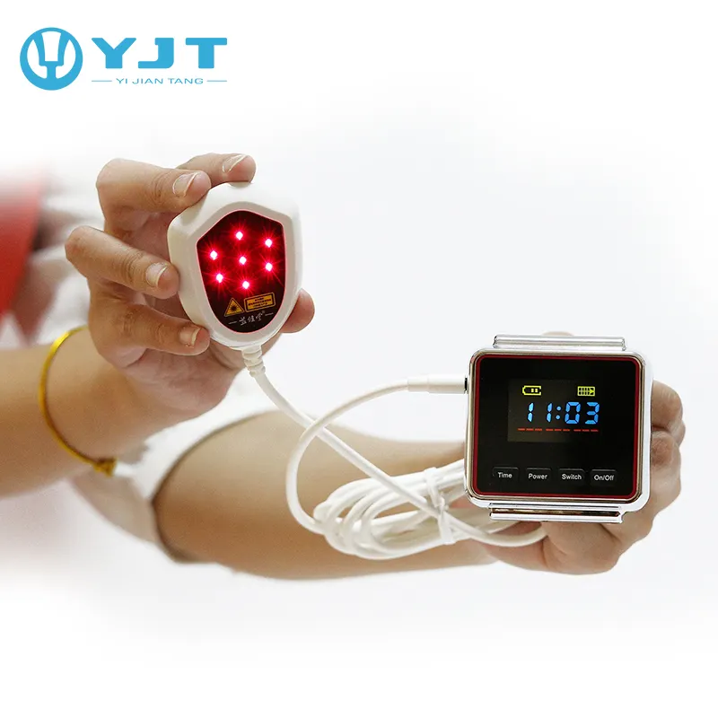 YJT anti diabetic and hypertension wrist semiconductor laser therapeutic instrument