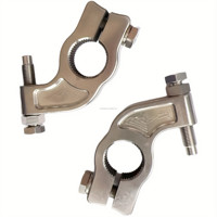 Butée de torsion en titane argenté à cannelures de 1-1/8 po avec 48 dents pour barre de torsion, accessoires pour voiture de sprint