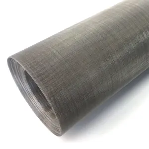 stainless steels of 304 316 316L 321 Smooth Surface One Side Strong With High Flow five shed twill weave mesh pattern