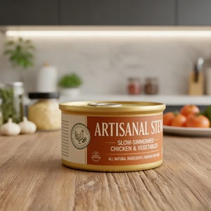 Etiquetas Adhesivas Laminadas Brillantes Personalizadas para Latas de Alimentos para Mascotas, Etiquetas Impresas para Envases de Alimentos para Perros y Gatos - Product Image 3