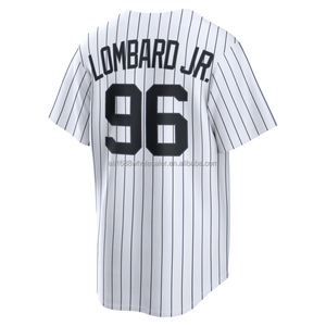 # 96 George Lombard Jr Maillot de baseball cousu pour hommes, femmes et jeunes S-5XL - Product Image 3