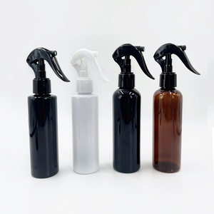 Vente en gros de flacons en plastique PET avec pulvérisateur, 30 ml, 50 ml, 60 ml, 80 ml, 100 ml, 120 ml, 250 ml, noir, blanc, transparent, avec pulvérisateur à gâchette - Product Image 1
