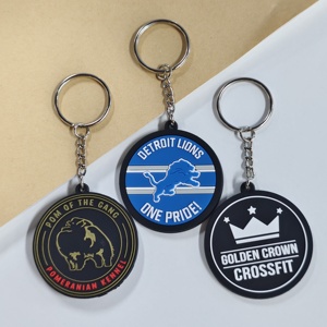 Llaveros de Plástico con Logotipo Personalizado, Llaveros de Moda de PVC, Llaveros de Silicona Suave en 2D y 3D - Product Image 4