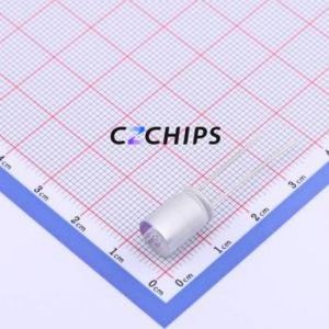 Condensador Sólido 16SEPG560M, Componente de Orificio Pasante (THT), D8xL13mm 560uF 20% 16V 305mA120Hz - Product Image 1