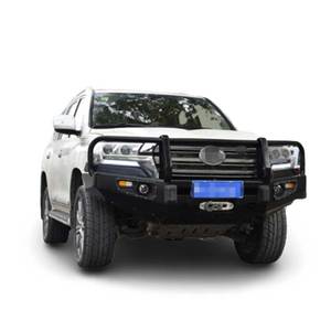 Parachoques delantero de barra de toro de acero inoxidable <span class=keywords><strong>4x4</strong></span> al por mayor con luz LED rectangular larga para Toyota REVO - Product Image 3