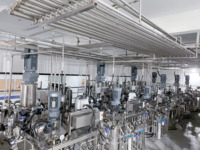 Module de contrôle de bioréacteur, cuve sous pression, culture cellulaire, acier inoxydable, agitation mécanique, fermentateur BLBIO-100SJA-200SJA