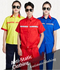 İşçi Kıyafetleri Nefes Alabilen Pamuklu Unisex İş Elbisesi Tulum Üniforma - Product Image 5