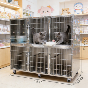 Silo <span class=keywords><strong>de</strong></span> <span class=keywords><strong>Aislamiento</strong></span> <span class=keywords><strong>de</strong></span> Oxígeno <span class=keywords><strong>de</strong></span> Temperatura Constante para Hospedaje en Tiendas <span class=keywords><strong>de</strong></span> Mascotas, Inyección, Vacunación, Infusión, Hospital Veterinario, Simple, Sólido, <span class=keywords><strong>de</strong></span> Acero Inoxidable - Product Image 1