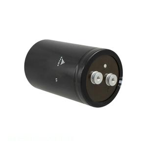 Condensateur Original B43584E2229M003 à montage sur tige de châssis, en aluminium, 22000 µF 20% 200V, à vis - Product Image 1