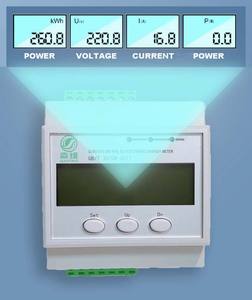 LCD 화면이있는 <span class=keywords><strong>WiFi</strong></span> 스마트 DC 전력 분석기 3 상 Din 레일 설치-에너지 배터리 미터 - Product Image 5