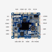 Arm Linux Board Memoria 16 Gb Emmc TF Card Socket Rk3288 Industrial Android para Ubuntu Thin Client