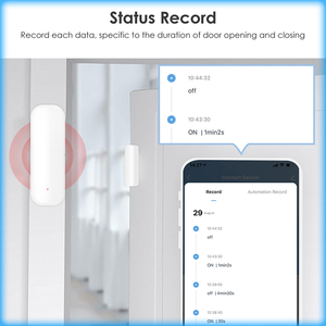 Tuya Wifi Intelligent Window Detector Thickness <b>Door</b> Security Smart Life Contact <b>Sensors</b> Alexa Google <b>Sensor</b> RSH-DW10 Wifi <b>Door</b> - Product Image 3