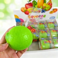 Krokant fruit squishy speelgoed Stressverlichtend limoen squishy speelgoed Bouwsteen Fruit zintuiglijk speelgoed Knapperig knisperend geluid Knijpspeelgoed
