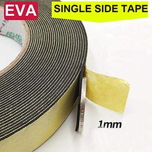 Transparent Adhesive Sticky Back Strip Black <b>Eva</b> Deck Foam Pad Sticker Protective Cushioning Material for Speaker Sheets Washer - Product Image 6