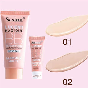 SASIMI Luxus Mineral BB Creme SPF45 PA White ning Makeup Base Hochwertige Abdeckung für Frauen Gesichts aufhellung Makel Balsam - Product Image 1