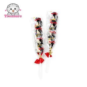 Caramelos de goma con forma de pingüino de dibujos animados, palitos de frutas masticables, piruletas de hamburguesa, caramelos de gelatina de frutas. - Product Image 5