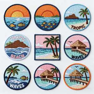 Venditore caldo nero University Pattern Designer <span class=keywords><strong>di</strong></span> marchi <span class=keywords><strong>di</strong></span> lusso Patch <span class=keywords><strong>di</strong></span> ferro personalizzato su toppa ricamata per cappelli - Product Image 2