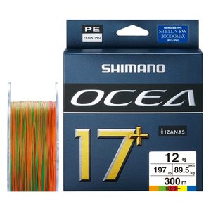 Shimano Ocea 17+ Pe Line 12 300m <b>Floating</b> Boat <b>Fishing</b> Line - Product Image 1
