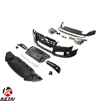 2015-2017 S8 pour pare-chocs avant Audi avec grille pour Audi S8 Car BodyKit pour Audi S8 pare-chocs de voiture