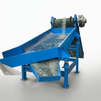 Machine de recyclage du verre laminé usagé, équipement de séparation du film PVB, ligne de production de recyclage du verre pare-brise