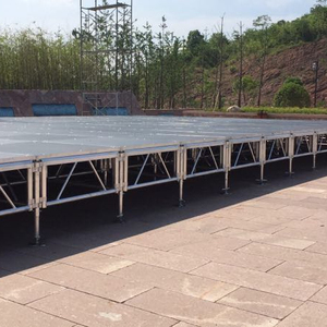 Thiết bị sân khấu ngoài trời bằng nhôm giá rẻ, thiết kế sân khấu ngoài trời cho buổi hòa nhạc âm nhạc - Product Image 1