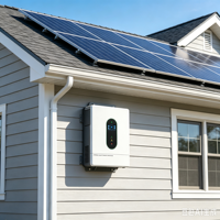 Onduleur solaire hybride MPPT biphasé 110V/220V 12KW à forte demande, compatible avec 6 unités en parallèle