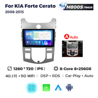 NaviFly NF Android terbaru pemutar radio mobil navigasi GPS untuk KIA Forte Cerato 2008-2013 mendukung BT 5.0 chip Android auto