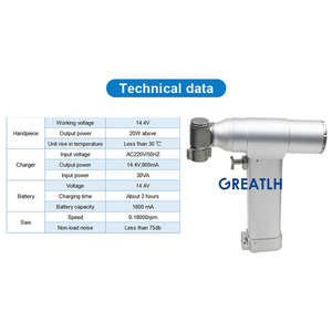 Strumenti ortopedici chirurgici trapani ortopedici e seghe oscillanti sega traumatologia trapano - Product Image 3