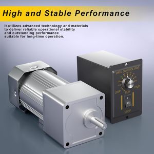 มอเตอร์เกียร์ Bemonoc AC 110V 200W 15 รอบต่อนาที ปรับความเร็วได้ แกนส่งกำลังแบบกลับทิศทางได้ ขนาด 18 มม. - Product Image 6