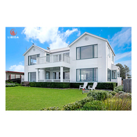 Maisons de 3 chambres préfabriquées en acier, villa de luxe moderne, prix d'usine, à bas prix