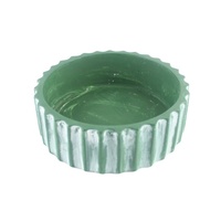 Pot de fleurs en ciment personnalisé avec logo, design classique, durable pour jardin de bureau et usage extérieur