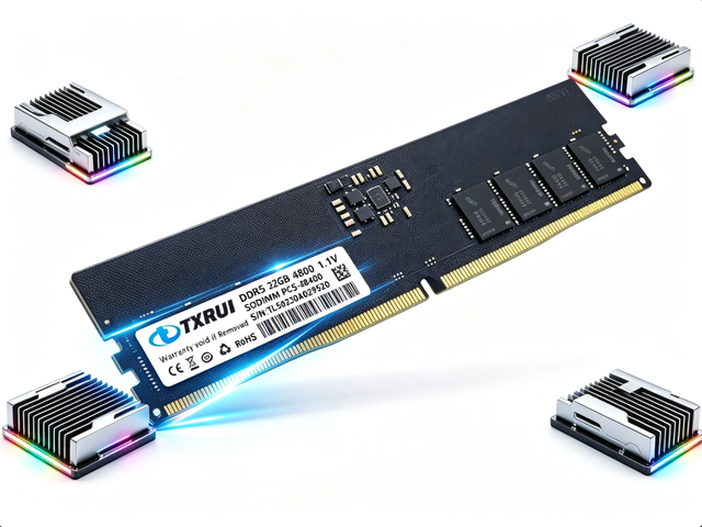 Gaming DDR5 4800MHz RAM 32GB NON-ECC UDIMM desktop Stock available DDR5 memory High performance gaming RAM