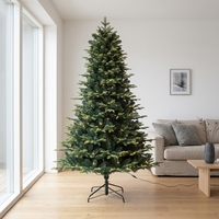 Sapin de Noël artificiel LED de haute qualité en PE et PVC mélangés pour la décoration intérieure et extérieure
