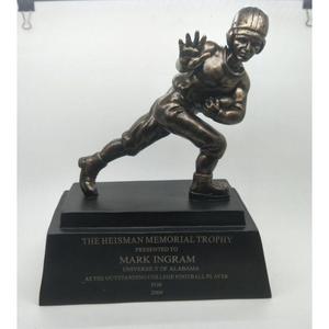 Heisman Resin <b>Trophy</b> 20cm <b>Engraved</b> Durable Fan Merchandise For Ball Sports - Product Image 1
